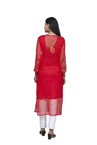 Stylish Fancy Designer Georgette Kurta For Women-thumb4