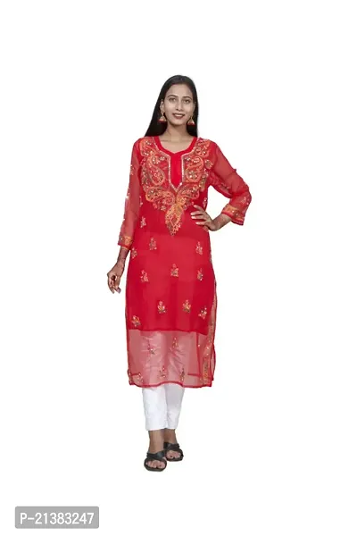 Stylish Fancy Designer Georgette Kurta For Women