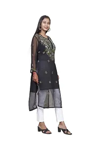 Stylish Fancy Designer Georgette Kurta For Women-thumb1