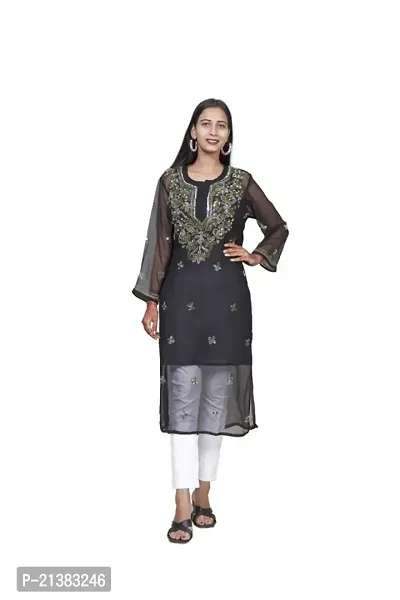 Stylish Fancy Designer Georgette Kurta For Women