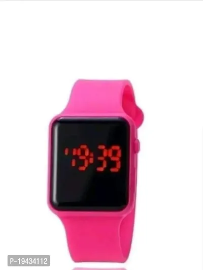 Stylish PU Digital Watches For Women-thumb0