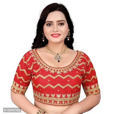 Fancy Silk Blend Blouses For Women