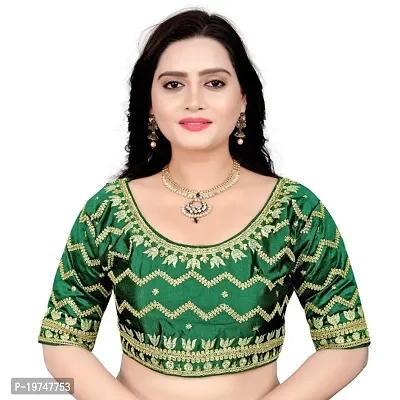 Fancy Silk Blend Blouses For Women