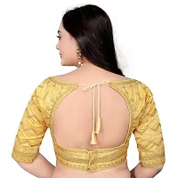 Fancy Silk Blend Blouses For Women-thumb1