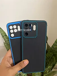 SUNNY FASHION Back Case Cover for Oppo F19 Pro Shockproof | Hybrid Bumper | 360 Degree Camera Protection Back Cover for Oppo F19 Pro (Blue)-thumb3