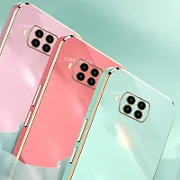 SUNNY FASHION Back Cover for Xiaomi Mi 10i 5G Liquid TPU Silicone Shockproof Flexible with Camera Protection Soft Back Cover Case for Xiaomi Mi 10i 5G (Mint Green)-thumb3