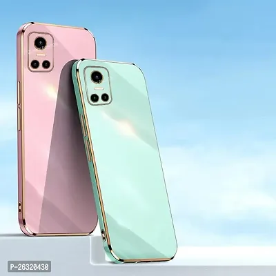 SUNNY FASHION Back Cover for Realme GT Neo 3 5G Liquid TPU Silicone Shockproof Flexible with Camera Protection Soft Back Cover Case for Realme GT Neo 3 5G (Mint Green)-thumb2