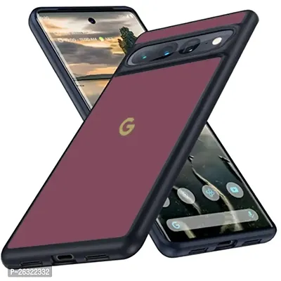SUNNY FASHION Back Cover for Google Pixel 7 | Shockproof 360 Degree Protection | Camera Protection Hard Back Cover Case for Google Pixel 7 (Wine Red)-thumb3