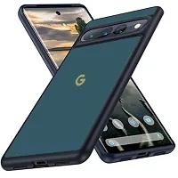 SUNNY FASHION Back Cover for Google Pixel 7 Pro | Shockproof 360 Degree Protection | Camera Protection Hard Back Cover Case for Google Pixel 7 Pro (Green)-thumb2