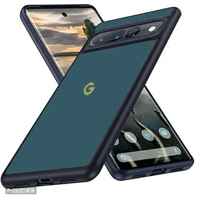 SUNNY FASHION Back Cover for Google Pixel 7 Pro | Shockproof 360 Degree Protection | Camera Protection Hard Back Cover Case for Google Pixel 7 Pro (Green)-thumb3