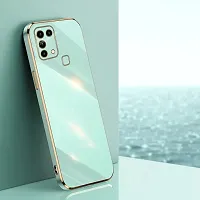 SUNNY FASHION Back Cover for Samsung Galaxy M31 / F41 Liquid TPU Silicone Shockproof Flexible with Camera Protection Soft Back Case Cover for Samsung Galaxy M31 / F41 (Mint Green)-thumb1