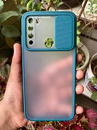 SUNNY FASHION Back Cover for Xiaomi Redmi 9 / Redmi 9C Camera Lens Slide Protection Matte Back Case Cover for (Xiaomi Redmi 9 / Redmi 9C, Dark Green)-thumb3