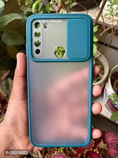 SUNNY FASHION Back Cover for Xiaomi Redmi 9 / Redmi 9C Camera Lens Slide Protection Matte Back Case Cover for (Xiaomi Redmi 9 / Redmi 9C, Dark Green)-thumb4