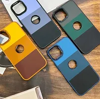 Sunny Fashioin Full Camera Protection Shockproof Multicolor Leather Finish Bumper Back Cover Case Compatible for-thumb2