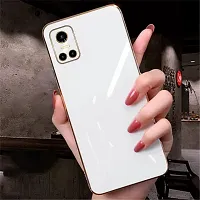 SUNNY FASHION Back Cover for Realme GT Neo 3 5G Liquid TPU Silicone Shockproof Flexible with Camera Protection Soft Back Cover Case for Realme GT Neo 3 5G (White)-thumb1