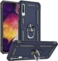 SUNNY FASHION Back Cover for Samsung Galaxy A50s / A50 / A30s Magnetic Ring Holder 360 Stand Shockproof Protection Dual Layer Bumper Hard Back Case for (Samsung Galaxy A50s / A50 / A30s, Blue)-thumb1