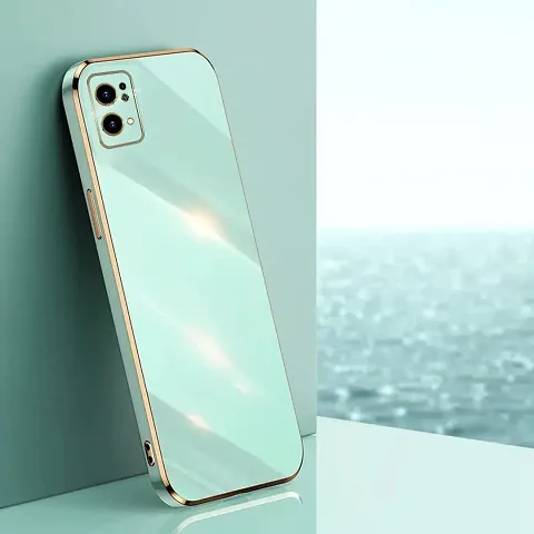 SUNNY FASHION Back Cover for Oppo Reno 7 Pro 5G Liquid TPU Silicone Shockproof Flexible with Camera Protection Soft Back Cover Case for Oppo Reno 7 Pro 5G (Mint Green)