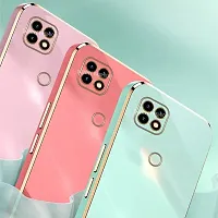 SUNNY FASHION Back Cover for Oppo A15 / Oppo A15s Liquid TPU Silicone Shockproof Flexible with Camera Protection Soft Back Cover Case for Oppo A15 / Oppo A15s (Mint Green)-thumb2