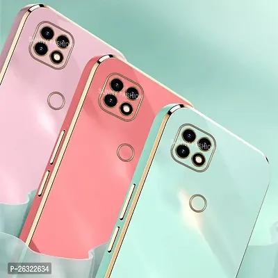 SUNNY FASHION Back Cover for Oppo A15 / Oppo A15s Liquid TPU Silicone Shockproof Flexible with Camera Protection Soft Back Cover Case for Oppo A15 / Oppo A15s (Mint Green)-thumb3