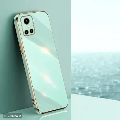SUNNY FASHION Back Cover for Realme GT Neo 3 5G Liquid TPU Silicone Shockproof Flexible with Camera Protection Soft Back Cover Case for Realme GT Neo 3 5G (Mint Green)