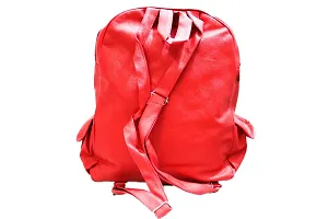 Sunny Fashion Stylish Backpack For Women  Girls - Red Color-thumb3
