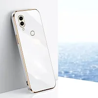 SUNNY FASHION Liquid TPU Silicone Shockproof Flexible with Camera Protection Soft Back Cover Case for Redmi Note 7 / Note 7 Pro/Note 7s (White)-thumb1