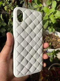 SUNNY FASHION Premium Shockproof Leather Case Cover Compatible with iPhone X/XS - White-thumb1