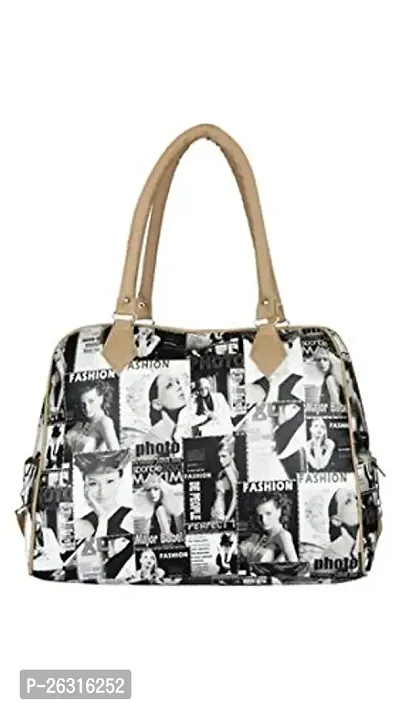 Sunny Fashion Stylish Handbags for Women - Black  White-thumb3