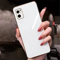 SUNNY FASHION Back Cover for OnePlus Nord CE 2 5G Liquid TPU Silicone Shockproof Flexible with Camera Protection Soft Back Cover Case for OnePlus Nord CE 2 5G (White)-thumb1