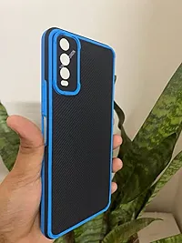 SUNNY FASHION Back Case Cover for Vivo Y20 / Y20i Shockproof | Hybrid Bumper | 360 Degree Camera Protection Back Cover for Vivo Y20 / Y20i (Blue)-thumb1