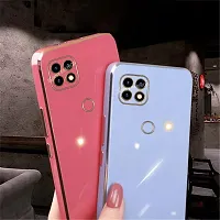 SUNNY FASHION Back Cover for Oppo A15 / Oppo A15s Liquid TPU Silicone Shockproof Flexible with Camera Protection Soft Back Cover Case for Oppo A15 / Oppo A15s (Mint Green)-thumb3