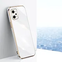SUNNY FASHION Back Cover for Realme GT Neo 2 5G Liquid TPU Silicone Shockproof Flexible with Camera Protection Soft Back Cover Case for Realme GT Neo 2 5G (White)-thumb1