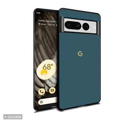 SUNNY FASHION Back Cover for Google Pixel 7 Pro | Shockproof 360 Degree Protection | Camera Protection Hard Back Cover Case for Google Pixel 7 Pro (Green)-thumb0