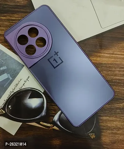 SUNNY FASHION OnePlus 11 5G Back Cover | Shockproof Back | Ultra Hyrbid | Full Camera Protection | Raised Edge | Bumper Back Case (Purple)-thumb0