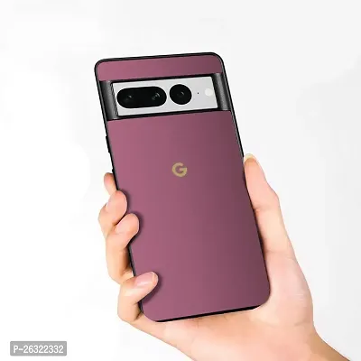 SUNNY FASHION Back Cover for Google Pixel 7 | Shockproof 360 Degree Protection | Camera Protection Hard Back Cover Case for Google Pixel 7 (Wine Red)-thumb4