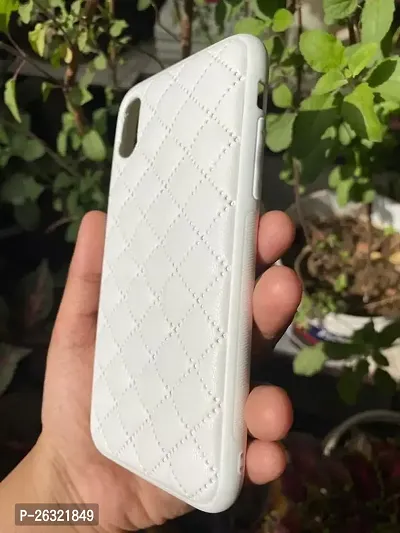 SUNNY FASHION Premium Shockproof Leather Case Cover Compatible with iPhone X/XS - White-thumb3