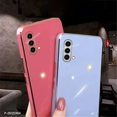 SUNNY FASHION Back Cover for OnePlus Nord CE 5G Liquid TPU Silicone Shockproof Flexible with Camera Protection Soft Back Cover Case for OnePlus Nord CE 5G (Mint Green)-thumb4