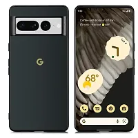 SUNNY FASHION Back Cover for Google Pixel 7 | Shockproof 360 Degree Protection | Camera Protection Hard Back Cover Case for Google Pixel 7 (Black)-thumb3