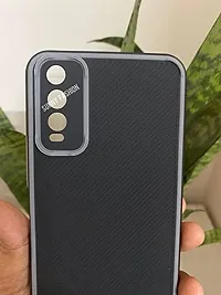 SUNNY FASHION Back Case Cover for Vivo Y20 / Y20i Shockproof | Hybrid Bumper | 360 Degree Camera Protection Back Cover for Vivo Y20 / Y20i (Grey)-thumb3