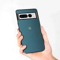 SUNNY FASHION Back Cover for Google Pixel 7 Pro | Shockproof 360 Degree Protection | Camera Protection Hard Back Cover Case for Google Pixel 7 Pro (Green)-thumb3