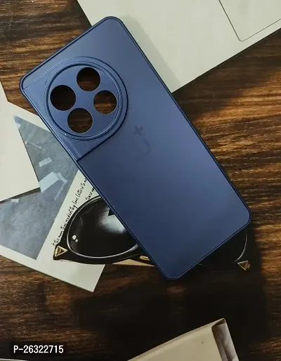 SUNNY FASHION OnePlus 11 5G Back Cover | Shockproof Back | Ultra Hyrbid | Full Camera Protection | Raised Edge | Bumper Back Case (Blue)-thumb0
