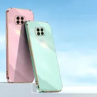 SUNNY FASHION Back Cover for Xiaomi Mi 10i 5G Liquid TPU Silicone Shockproof Flexible with Camera Protection Soft Back Cover Case for Xiaomi Mi 10i 5G (Mint Green)-thumb2