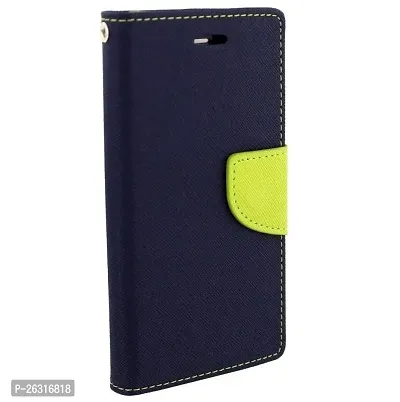 SUNNY FASHION Mercury Goospery Fancy Diary Wallet Flip Case Cover for Sony Experia M4 - Blue-thumb4