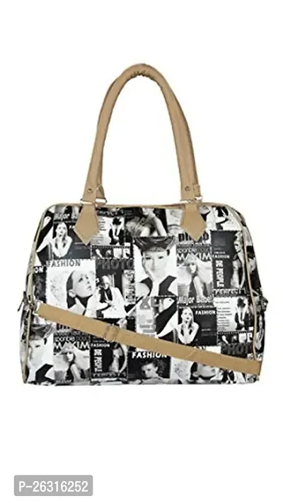 Sunny Fashion Stylish Handbags for Women - Black  White-thumb0
