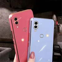 SUNNY FASHION Liquid TPU Silicone Shockproof Flexible with Camera Protection Soft Back Cover Case for Redmi Note 7 / Note 7 Pro/Note 7s (Blue)-thumb4