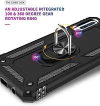 SUNNY FASHION Back Cover for Samsung Galaxy A50s / A50 / A30s Magnetic Ring Holder 360 Stand Shockproof Protection Dual Layer Bumper Hard Back Case for (Samsung Galaxy A50s / A50 / A30s, Black)-thumb4