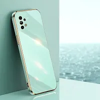 SUNNY FASHION Back Cover for Samsung Galaxy A13 4G Liquid TPU Silicone Shockproof Flexible with Camera Protection Soft Back Cover Case for Samsung Galaxy A13 4G (Mint Green)-thumb1