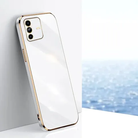 SUNNY FASHION Back Cover for Vivo V23 Pro 5G Liquid TPU Silicone Shockproof Flexible with Camera Protection Soft Back Cover Case for Vivo V23 Pro 5G