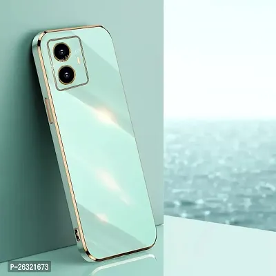 SUNNY FASHION Back Cover for Vivo T1 Pro 5G Liquid TPU Silicone Shockproof Flexible with Camera Protection Soft Back Cover Case for Vivo T1 Pro 5G (Mint Green)-thumb0