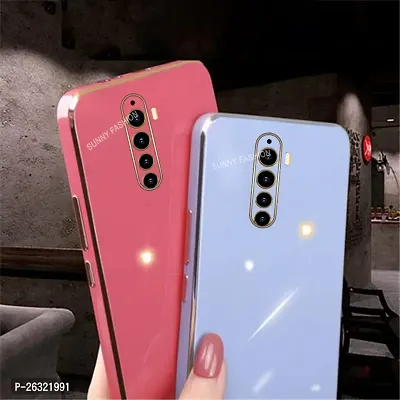 SUNNY FASHION Back Cover for Oppo Reno 2Z / 2F Liquid TPU Silicone Shockproof Flexible with Camera Protection Soft Back Cover Case for Oppo Reno 2Z / 2F (White)-thumb5